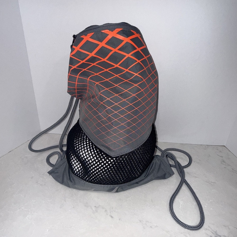 Nike Drawstring Backpack Bag w/ Zipper Pocket See Below